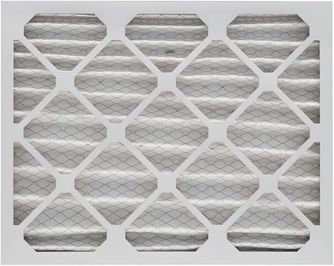 Aerostar 20x25x2 MERV 8, Pleated Air Filter, 20x25x2, Box of 6, Made in the USA
