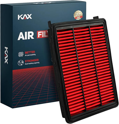 KAX Premium Engine Air Filter, CA12065 Replacement for Hyundai Tucson 2016 2017 2018 2019 2020 2021, Kia Sportage 2017-2022, High Performance & Advanced Engine Protection