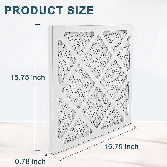 5pcs Pre-Filter Replacement Compatible with Vevor Air Scrubber ZHP2301-550/ BlueDri Air Shield 550 Scrubber Air Purifier, Protective Pre Filters