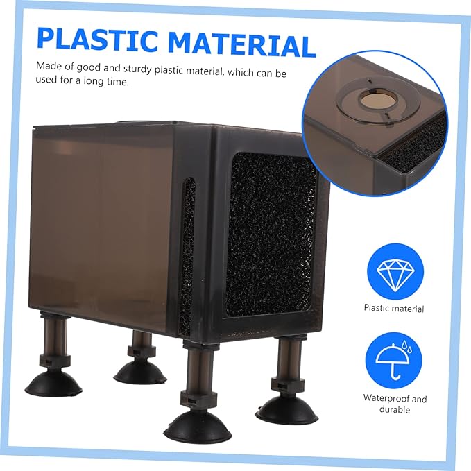 Outdoor Protective Pump Case Filter Plastic Water Pump Box for Household Use Sturdy and Lightweight Design for Aquariums and Camping