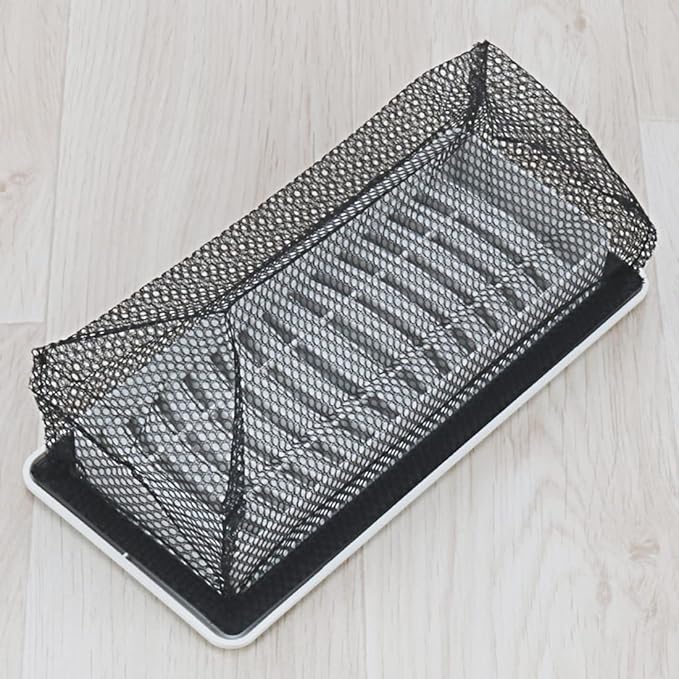 Floor Register Cover Trap,Floor Air Vent Cover Screen for Home Air Vent Filters 5-Pack Floor Vent Mesh Filters Net Trap… (4 x 12 Inch)