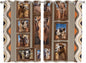 2 Panel Kitchen Cafe Curtains, Desert Camels Sunlight Filtering Nature Air Through, Home Decor Window Covering Tier Curtains for Living Room 104W x 63L inch Western Wildlife Brown Animals Country