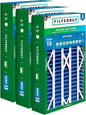 Filterbuy 16x28x6 Air Filter MERV 13 Optimal Smoke & Allergy Defense (3-Pack), Pleated HVAC AC Furnace Filters for AprilAire Space-Gard 401, 2400, & Lennox (Actual Size: 15.50 x 26.88 x 6.00)