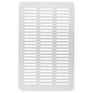 Filter Replacement for YM8A Nail Dust Collector, Stainless Steel Accessory Effectively Captures Dust During Filing and Polishing, Rust Free and Durable Design, 19.8 x 12.4cm
