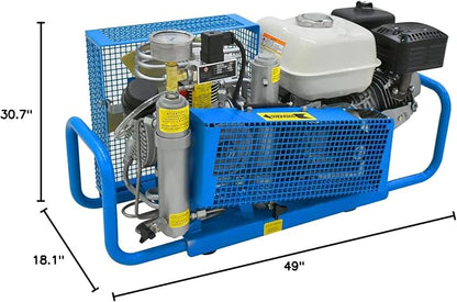 TUXING 4500Psi 300Bar High Pressure Diving Compressor,3.5CFM100L/min Air Flow for Scuba Breathing Snorkeling Water Sport Paintball (TXESB043)
