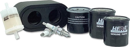 HERO Maintenance Filter Kit For Exmark Radius E-Series Zero-Turn Mower Filters Compatible With OEM 1367806 1367804 1367848 1202235 813250 1093321 With 708 V-Twin Engine