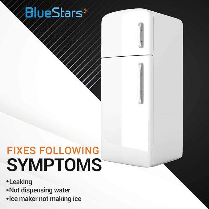 BlueStars WP2260518W 2260502W Refrigerator Water Filter Cap Replacement - Compatible with Whirlpool & Kenmore Refrigerators - Replaces 2260518W WP2260518WVP PS11739972
