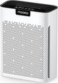 Air Purifiers for Home Large Room 2200 Ft² with Washable Filters, MOOKA H13 HEPA Air Purifier for Home Pets Bedroom with Fragrance, Air Cleaner for Smoke Dust Pollen Pets Hair Odor, KJ190 White