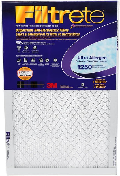 3M 2020DC-6 12" X 24" Filtrete Ultra Allergen Reduction Filters