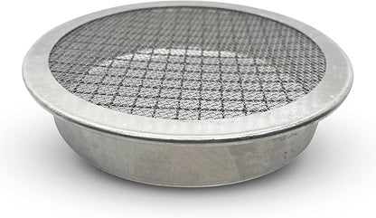 Aluminum Rain Barrel Screen - 4 Inch - Mosquito & Debris Protection - Diverter Kit - Rainwater Collection