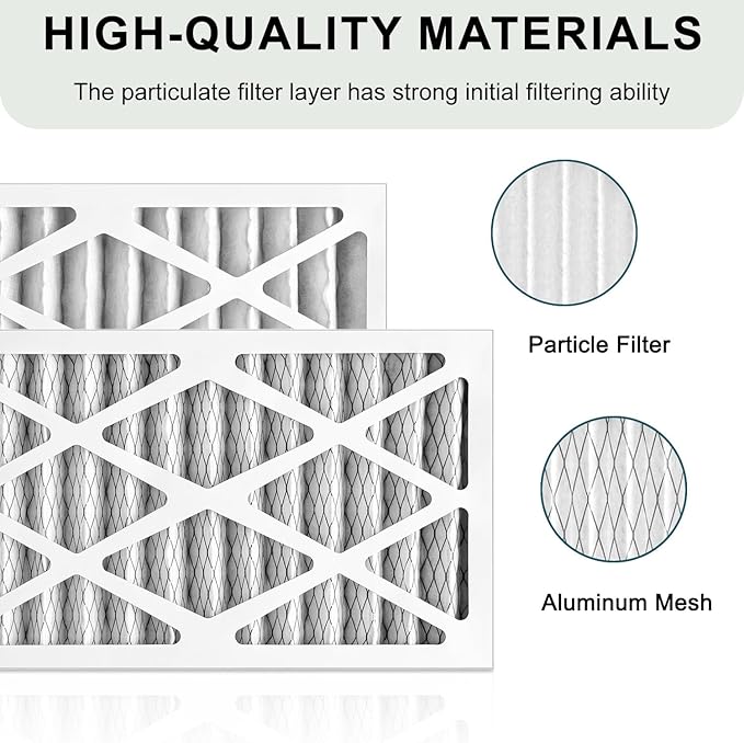 Outer Air Filters for WEN 3410, POWERTEC AF4000/AF4001, Shop Fox W1830 Air Filtration System, Replacement for WEN 90243-026-2, 90243-027-2 Woodworking Air Filters, 4PK (75065)