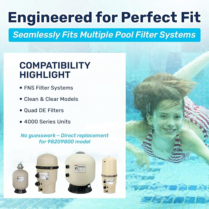 RV40600 (98209800) Brass Air Relief Valve | Compatible with Pool Filter Systems - FNS, Clean and Clear, Quad DE, 4000 Series Filters I Essential Pool Maintenance Accessory, Yellow/Black