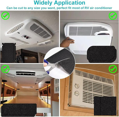 RV A/C Filters Replacement, 16 x 40 x 1/4 Inches RV Air Conditioner Replacement Filters, Can Cut to Fit RV Air Conditioner Filter for Motorhome Travel,Travel Trailers, Camper