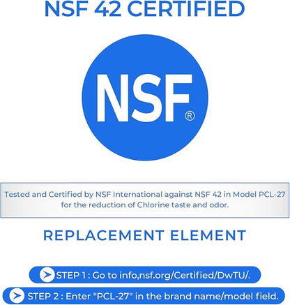 LRFS28XBS Water Filter, Compatible with LRFLC2706S, LRFOC2606S, LRFVC2406S, LRFWS2906D, LRFWS2906S, LRFWS2906V, LRFXC2416S, LRFXC2606S, LRFXS2503S, LRMDC2306S Water & Air Filter, 3 Pack