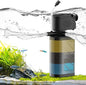 Aquarium Filter for 20-60 Gallon Tanks, Internal Fish Tank Filter, Powerful Submersible Pumps Fish Filter, Turtle Tank Filter, with Dual Water Outlet & Aeration
