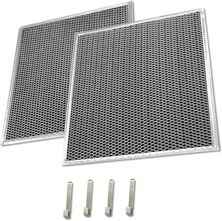 W10905734 Range Hood Filter Part Replacement for whirlpool range hood charcoal filter AP6050126, 4533728, PS12070219,charcoal filter w10905734 (2 pack,double-sided)