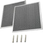 W10905734 Range Hood Filter Part Replacement for whirlpool range hood charcoal filter AP6050126, 4533728, PS12070219,charcoal filter w10905734 (2 pack,double-sided)