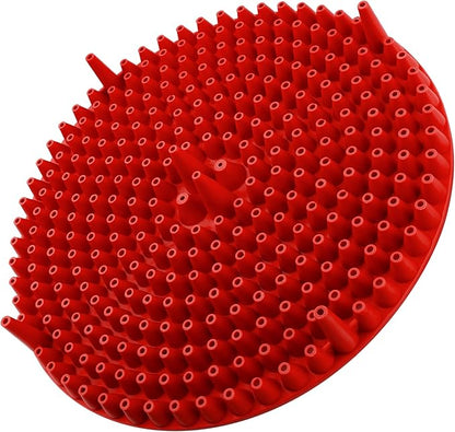 Car Wash Bucket,10.28 Inch Diameter Car Wash Filter for Collecting Sediment & Grit,Universal Essentials Car Cleaning Accessories for Most Cars Trucks SUVs (Red)