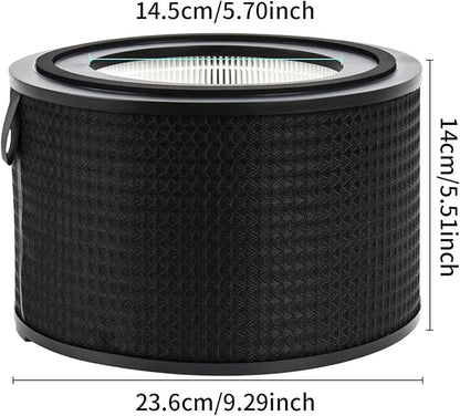 Air Filter, Compatible For Philips, Air Purifiers AC0950/10 AC0951/13 AC0820/10 AC0830 AC0650/10 AC0651/10 AC3210 AC3220 AC4220(FY0910)