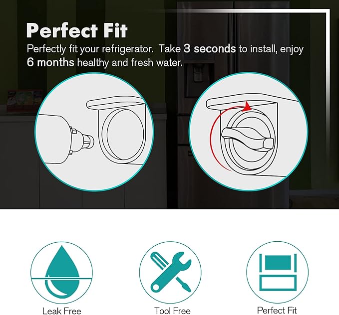 ICEPURE PLUS 9990 NSF 53&42 Certified Replacement for Kenmore 46-9990, LG LT600P 5231JA2006B 5231JA2006A-S, KENMORECLEAR 9990, FML-2, LSC27931ST, LFX25960ST, RWF1000A Refrigerator Water Filter, 3PACK