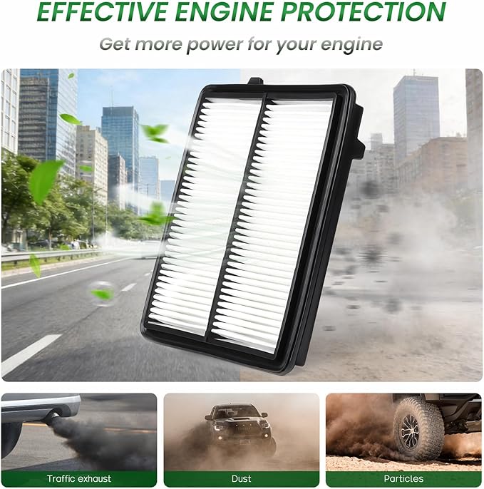 Cabin Engine Air Filter Kit CF11182 CA12605 Fit for ACURA RDX (2019-2025)