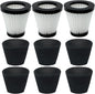 3 Pack F117 Scorption Filter Compatible with Dirt Devil Scorpion Models SD20005RED SD30025B BD22025, Compare to Part# AD40117 (3 Pack Hepa Filter & 6 Pack Sponge Filter)