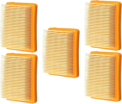 Air Filter Replacement 4180 141 0300 for KM91R/KM131/FS89/FS91/FS111/FS131/FS311 String Trimmer and Brush Cutter Models 5 Pack for Outdoor Power Equipment