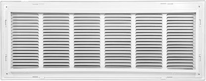 Venti Air 30" X 10" Steel Return Air Filter Grille - Removable Face/Door for 1 inch filters - HVAC Duct Cover Grill (2-3 Business Day Delivery) [Outer Dimension: 32.5"W X 12.5" H]