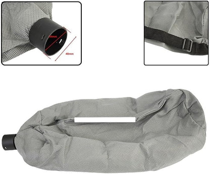Wall Grinder Vacuum Bag - Heavy-Duty Plastic Dust Collection Filter for Self-Priming Drywall Sanding Machine - Replacement Collector for Wall Sander, Dust-(2PCS)