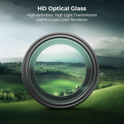 SmallRig 67mm Magnetic Variable ND Filter ND2-ND32 (1-5 Stops) + 67mm Threaded Filter Ring, No X Cross HD Optical Glass Waterproof Scratch Resistant Magnetic Adjustable Neutral Density Filter - 4581