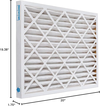 Aerostar 20x24x2 MERV 13, Pleated Air Filter, 20x24x2, Box of 6, Made in the USA
