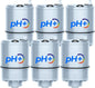 [Alkaline] Waterdrop NSF Certified Water Filter, Replacement for All PUR®, PUR®PLUS Faucet Filtration Systems, Pur® RF-9999® Faucet Water Filter (6 Count), Model No.: WD-C08A
