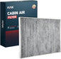 KAX Cabin Air Filter, CF10709 Replacement for Sportage, Tucson, Accent, Rio, Forte, Veloster, Genesis Coupe,Rondo w/Activated Carbon Passenger Compartment Air Filter