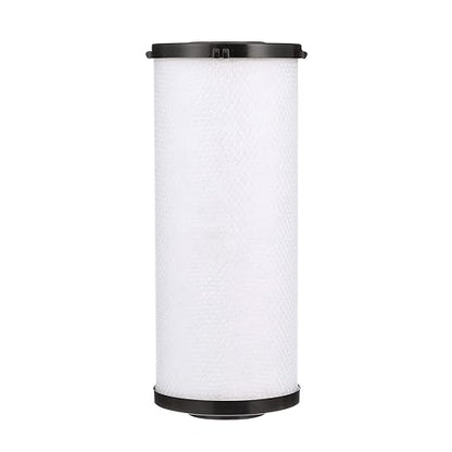 Watts Premier 1-Pack Radial Flow Carbon Block 20-Micron Cartridge, Reduces Chlorine Taste and Odors Up to 50,000 Gallons/189,000 Liters at 3 GPM, Dirt Holding Capacity 2.2 Lbs./1 Kg