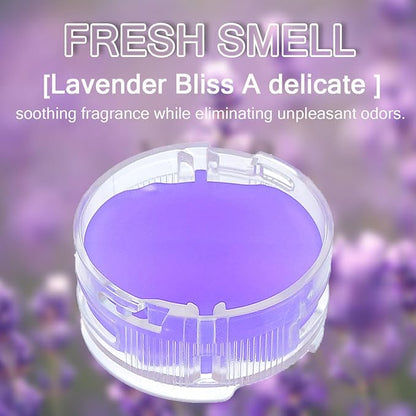 Odor Neutralizer Cartridge Replacement for Shark AZ3000 AZ3002 HZ3000 HZ3002 HZ702 IZ862H IZ562H ZD550 ZU102 LA702 Odor Elimination Replacement 1541FC3000(Pack of 4pcs,Lavender)