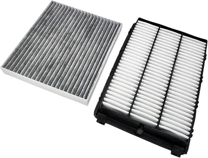 JTBU160-99097Cabin and Engine Air Filter for TUCSON (2016-2021), SPORTAGE (2017-2022),Replacement for 97133-D1000,CF12160,28113-D3300