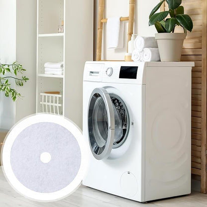 10 PCS Dryer Filter Replacement Circle, Portable Dryer Filter, Universal Dryers Lint Filtering Cloth for Various Brands Dryers