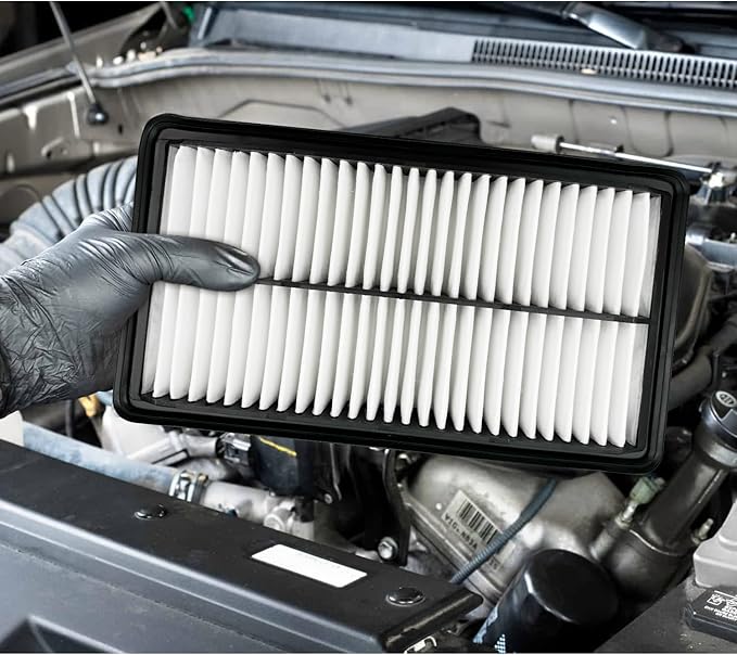 Engine Air Filter JM1722 Fits for 2016-2020 MDX, 2021-2025 TLX 2.0L, 2016-2022 Pilot, 2017-2025 Ridgeline, 2018-2025 Odyssey, 2019-2025 Passport, Replacement for 17220-5J6-A10, CA12061