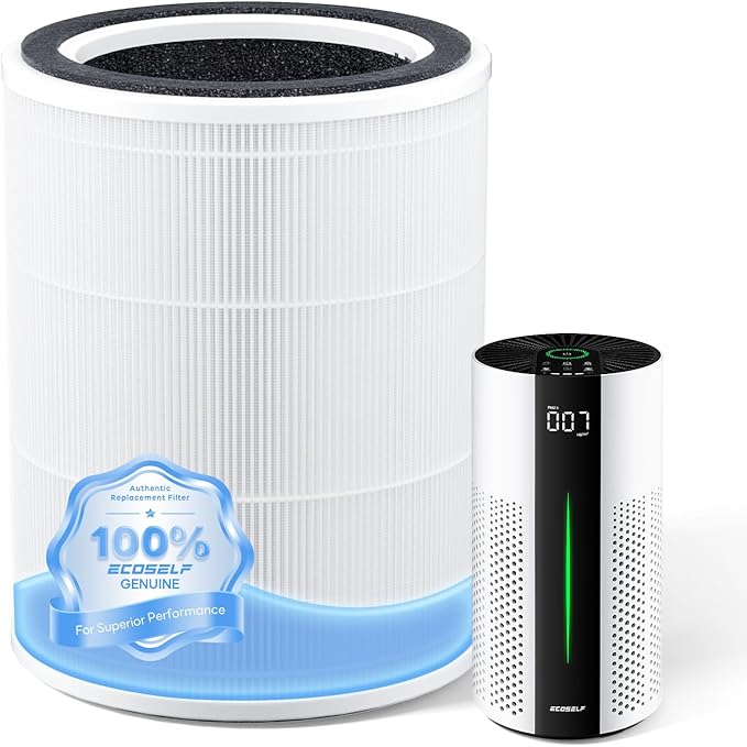 Original Replacement Filter for HAP609 Air Purifier – Efficiently Removes Dust Pollen Smoke and Pet Dander – Keeps Your Home Air Fresh and Clean, 1 Pcak, White