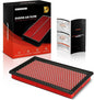 A-Premium High-performance, Pre-oiled Engine Air Filter Compatible with Infiniti, Nissan, Subaru, Saab - FX35, G35, QX4, 350Z, Altima, Maxima, Murano, Pathfinder, Sentra, Forester, Impreza, Legacy
