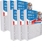 AIRx Filters Wicked Clean Air 20x24x4 MERV 11 Electrostatic Pleated Air Conditioner Filter Pack 6 HVAC AC Furnace Filters