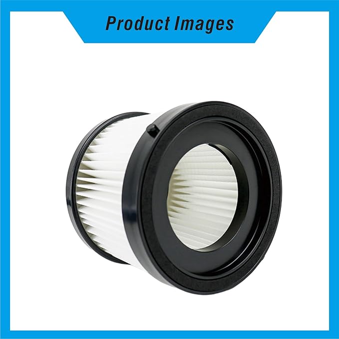 Suitable for DeWalt DCV501HB 20V DCV5011H Air Filter Replacement, Pack of 4