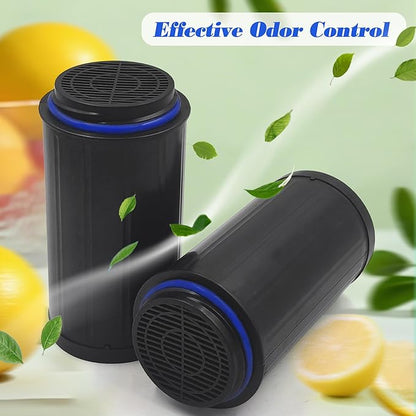 NewKe 4 Pack FC-50 Replacement Filters Compatible with Vitamix FoodCycler FC-50 and FC-30 models, Activated Carbon Filters, Coal-Based Activated Carbon Filter Refills, Compost bin Odor Eliminator