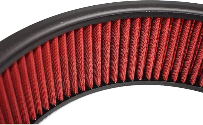 A-Team Performance 14x4 Air Filter Element - - 14" x 4", Round High Flow Performance High Flow Filter - Washable & Reusable Media
