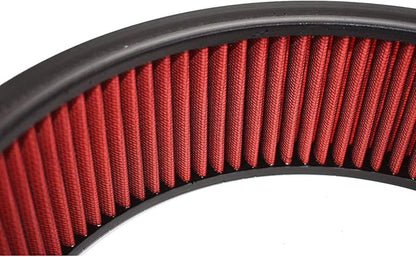 A-Team Performance 14x4 Air Filter Element - - 14" x 4", Round High Flow Performance High Flow Filter - Washable & Reusable Media