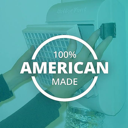 BetterVent Indoor Dryer Vent by ADR Products | No Water - No Mess | Save Energy while Enhancing Indoor Air Quality | For Electric Dryers | Made in the USA
