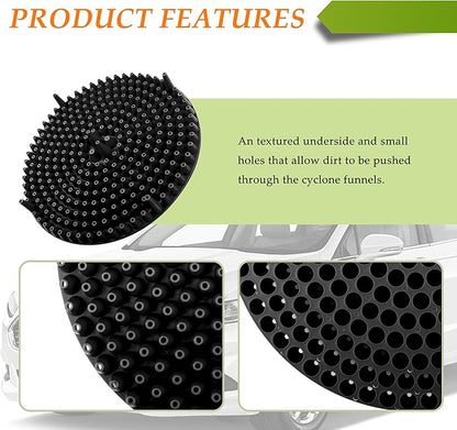 Car Wash Bucket,10.28 Inch Diameter Car Wash Filter for Collecting Sediment & Grit,Universal Essentials Car Cleaning Accessories for Most Cars Trucks SUVs (Black)