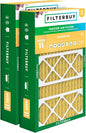 Filterbuy 17x26x4 Air Filter MERV 11 Superior Pet & Allergy Defense (2-Pack), Electrostatic Pleated HVAC AC Furnace Filters Replacement for Lennox (Actual Size: 16.56 x 25.94 x 4.13)