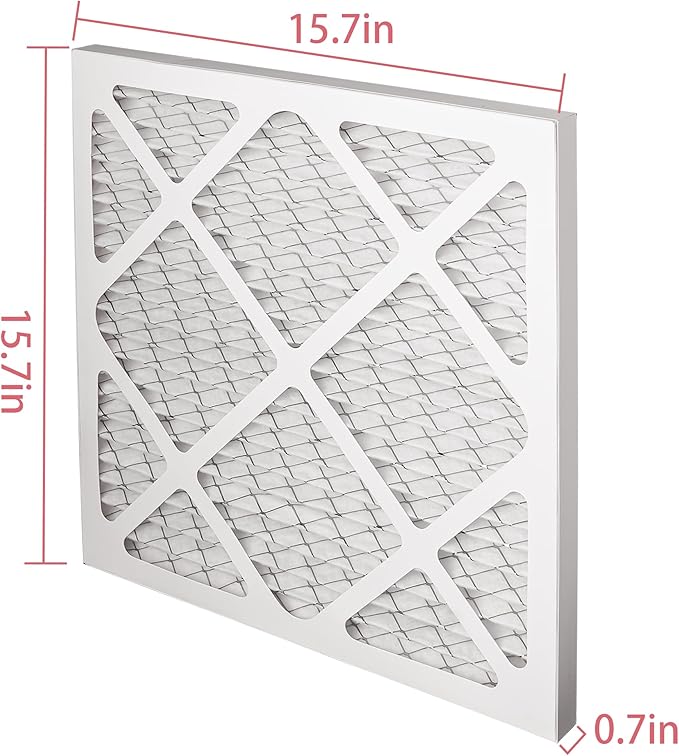 MERV-10 Air Scrubber Filter for AlorAir CleahShield, BlueDri, VEVOR, Shield and MOUNTO, Pre-Filter HEPA 550 16" x 16" x 0.75", Pack of 5