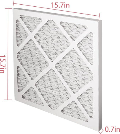 MERV-10 Air Scrubber Filter for AlorAir CleahShield, BlueDri, VEVOR, Shield and MOUNTO, Pre-Filter HEPA 550 16" x 16" x 0.75", Pack of 5